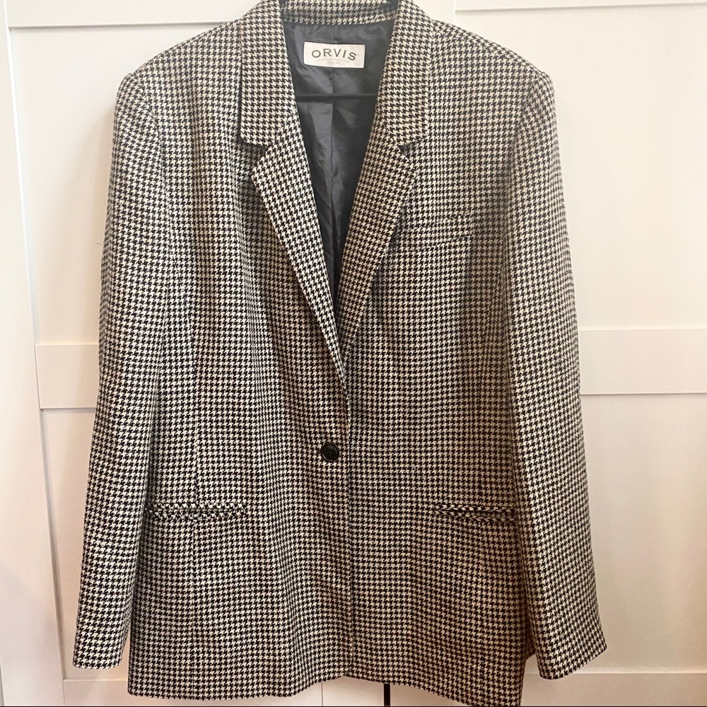 Orvis Houndstooth Blazer